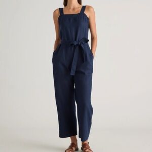 NWT Quince Linen Jumpsuit